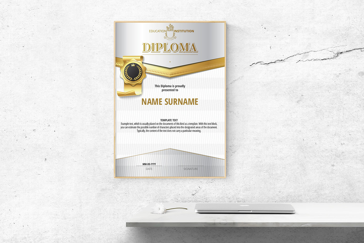 Appreciation Certificate Templates, a Stationery Template by inshader (Photo 17 of 18)
