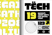 Disxfat, a Sans Serif Font by graphicook (Thumbnail 5 of 10)