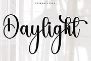 Daylight, a Handwritten Font by InermediaSTUDIO (Thumbnail 1 of 8)