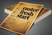 Easter Fresh Start Church Flyer, a Flyer Template by loswl (Thumbnail 6 of 7)