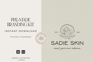 Instant download Branding Kit, a Branding & Logo Template by Sunday Lane Studio