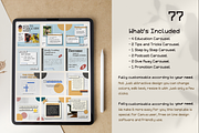 Instagram Carousel Retro CANVA, a Social Media Template by Analogi Studio (Thumbnail 2 of 25)