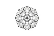 Mandala Flower SVG Bundle, an Illustration by Creativeshirt (Thumbnail 2 of 31)