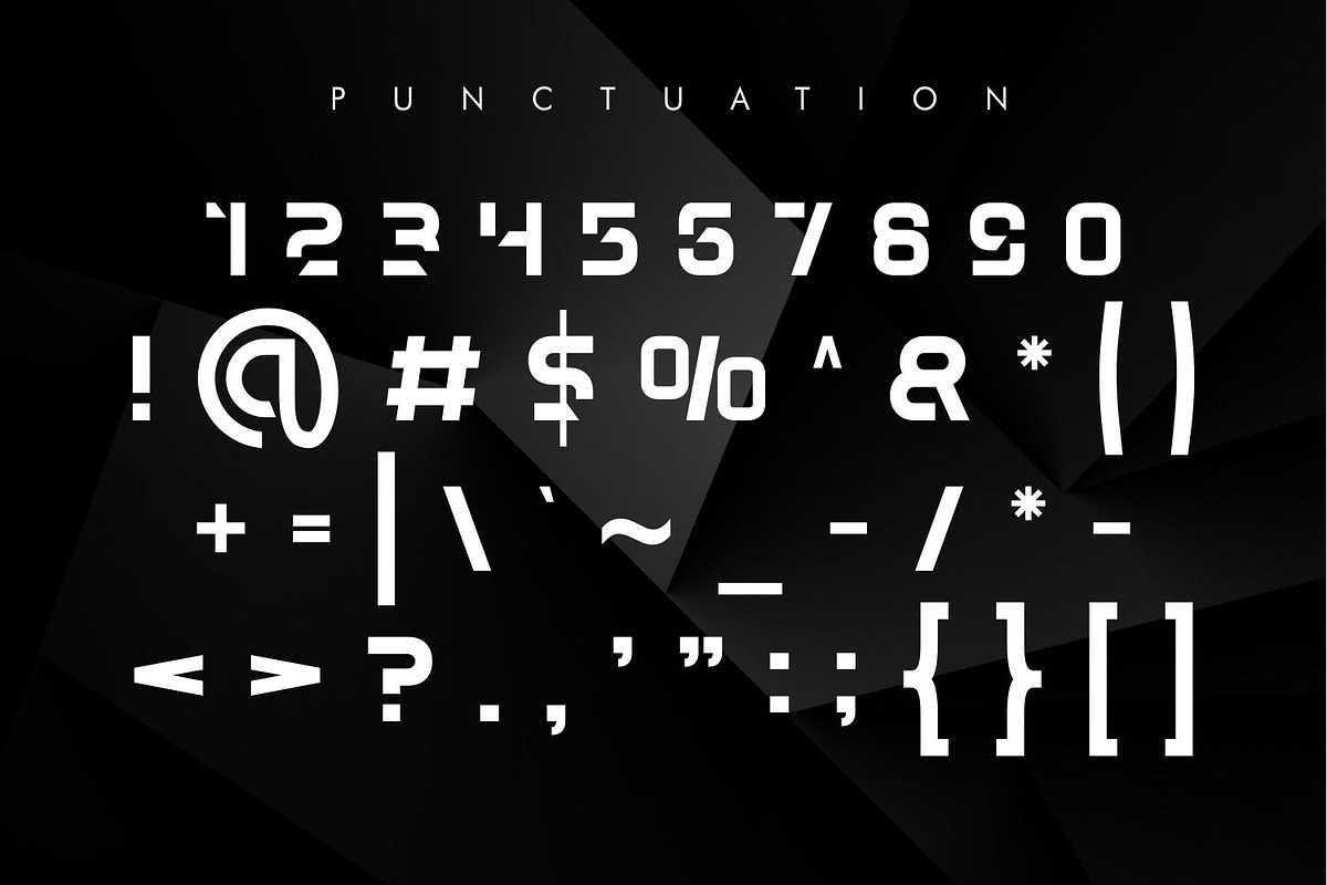 Exeroe Font | Futuristic Bold Font, a Sans Serif Font by WhymoreArt (Photo 10 of 10)
