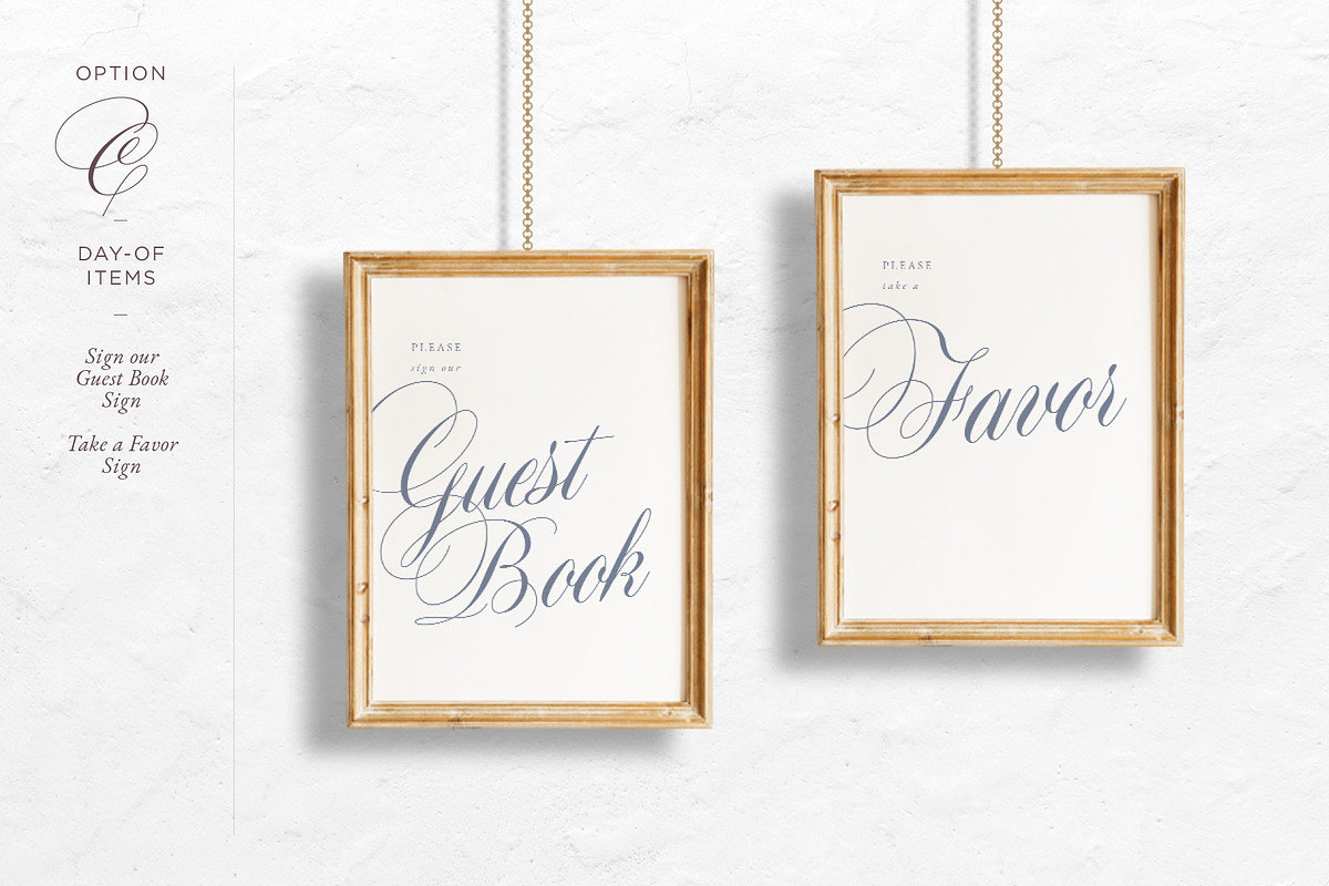 Old England Wedding Suite Collection, an Invitation Template by volume 1 visual design (Photo 16 of 33)