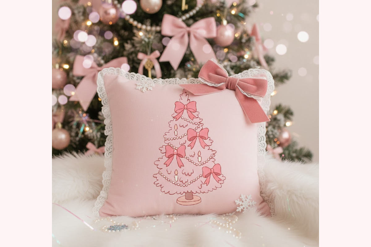Coquette Christmas Clipart Patterns, a Seasonal Illustration by Bielousova Art (Photo 6 of 8)
