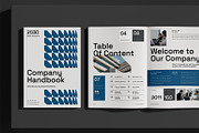 White Minimal Company Handbook, a Stationery Template by Neermana (Thumbnail 3 of 10)
