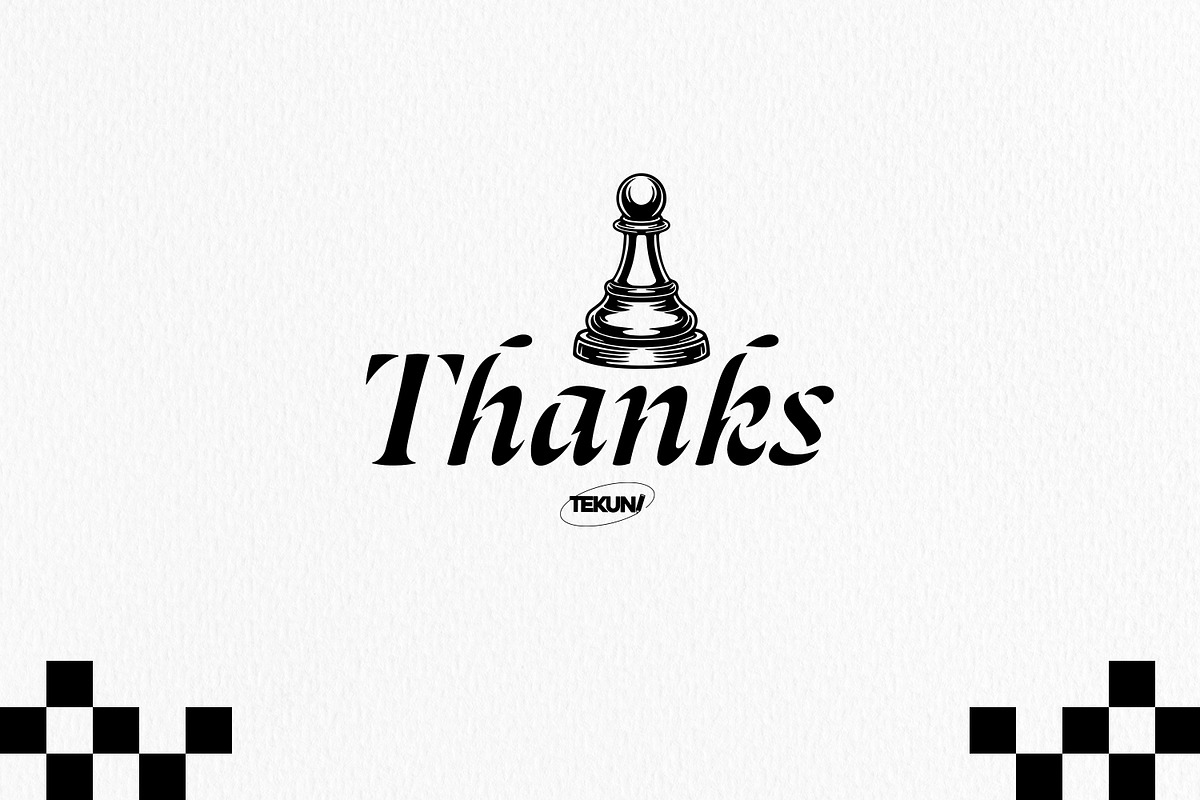 Chess Pieces Vector Pack, an Object Illustration by Tekuni (Photo 6 of 6)