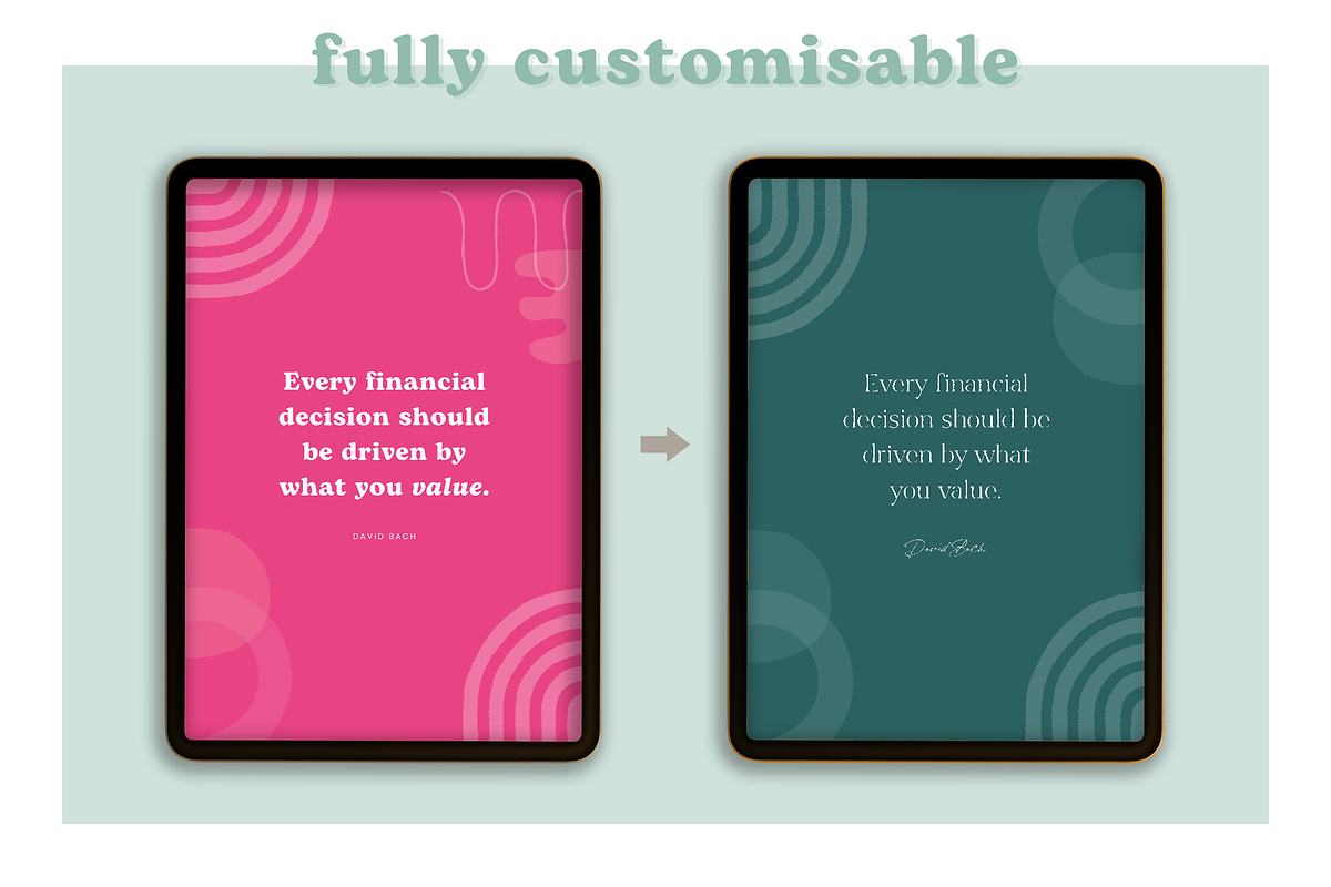 The Ultimate Finance Planner, a Magazine Template by Marigold Studios (Photo 9 of 9)