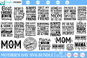 Mother's Day SVG Bundle