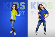 Kids Girl T-Shirt PSD Mockups Vol1.2, a Shirt Mockup by Hi, Mock-Up! (Thumbnail 8 of 12)
