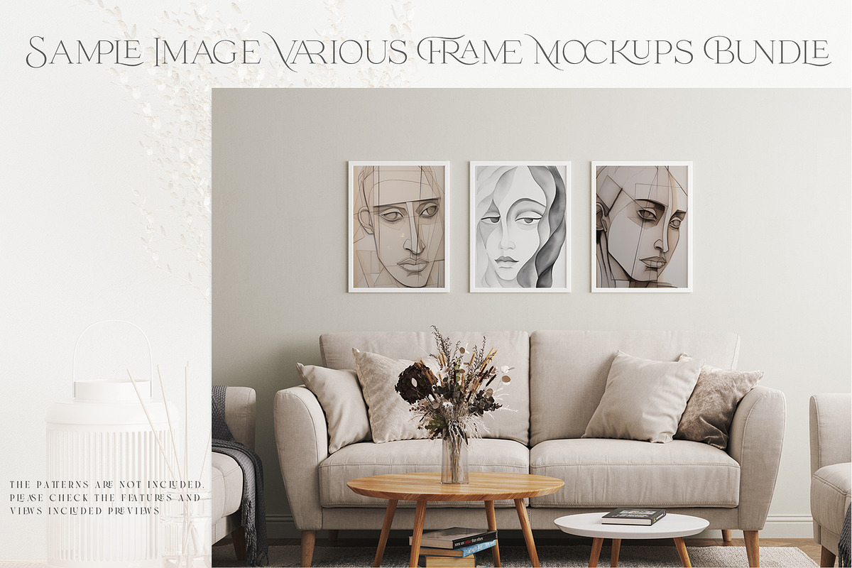 Various 103 Frame Mockup Bundle, a Mockup by mock-ups (Photo 12 of 23)