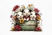 Farmhouse Easter Decor Clipart, an Illustration by Craft Nest (Thumbnail 10 of 11)