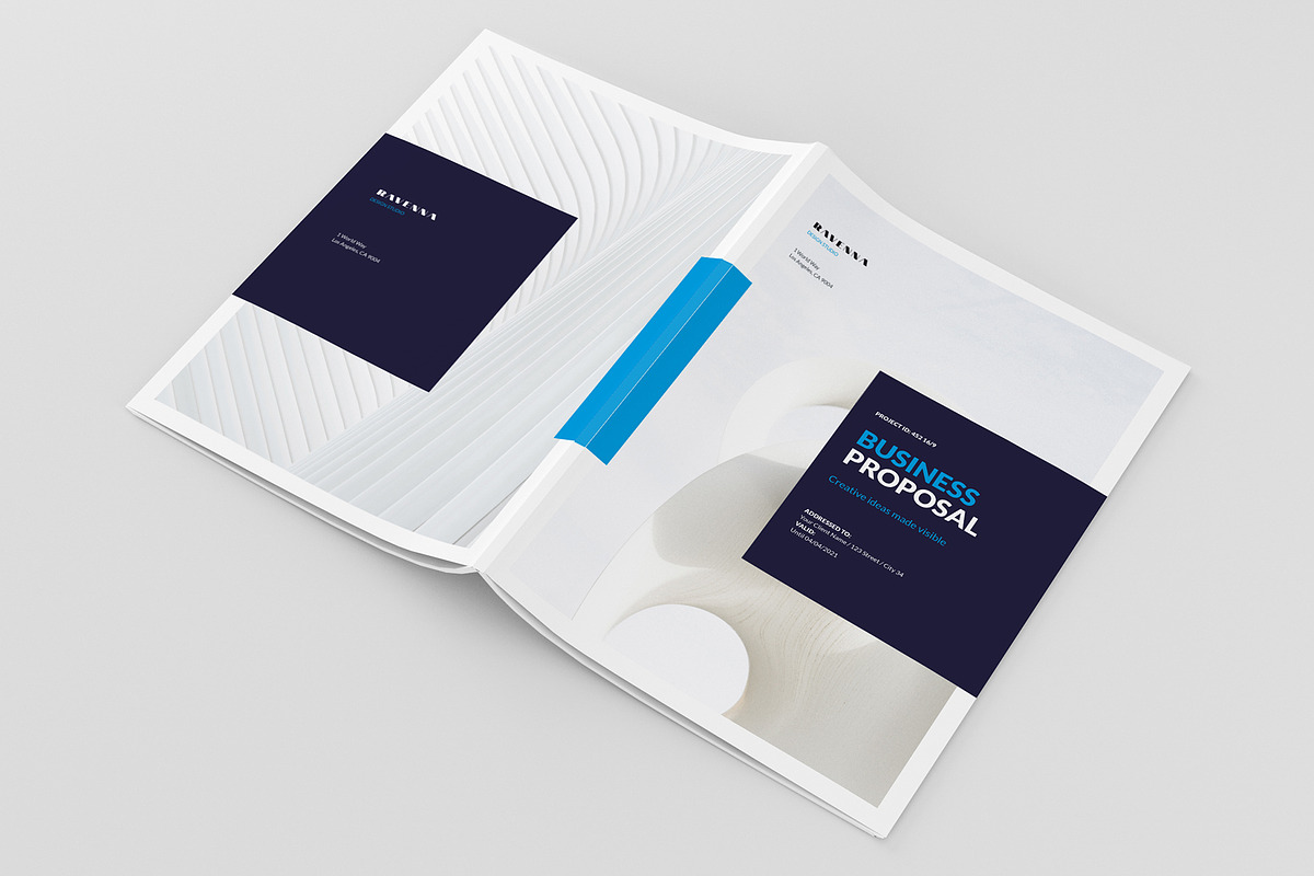 RAVENNA - Business Proposal, a Brochure Template by Imagination Area (Photo 3 of 14)
