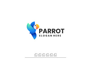 Logo Toucan Gradient Colorful Style, a Branding & Logo Template by ARIF22GANTENG