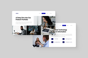 Financial Technology Google Slides, a Presentation Template by Annora Studio (Thumbnail 2 of 5)