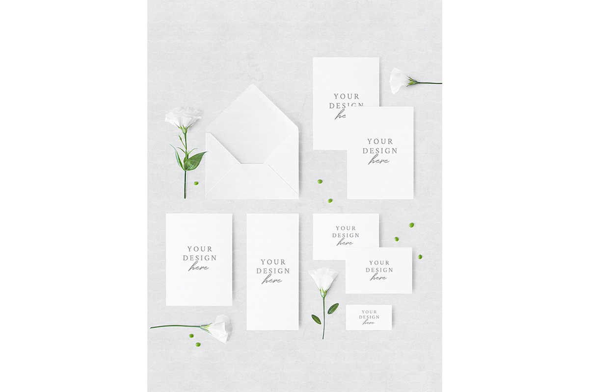 Wedding Suite Mockup, a Print Template by Lena Zakharova (Photo 2 of 4)