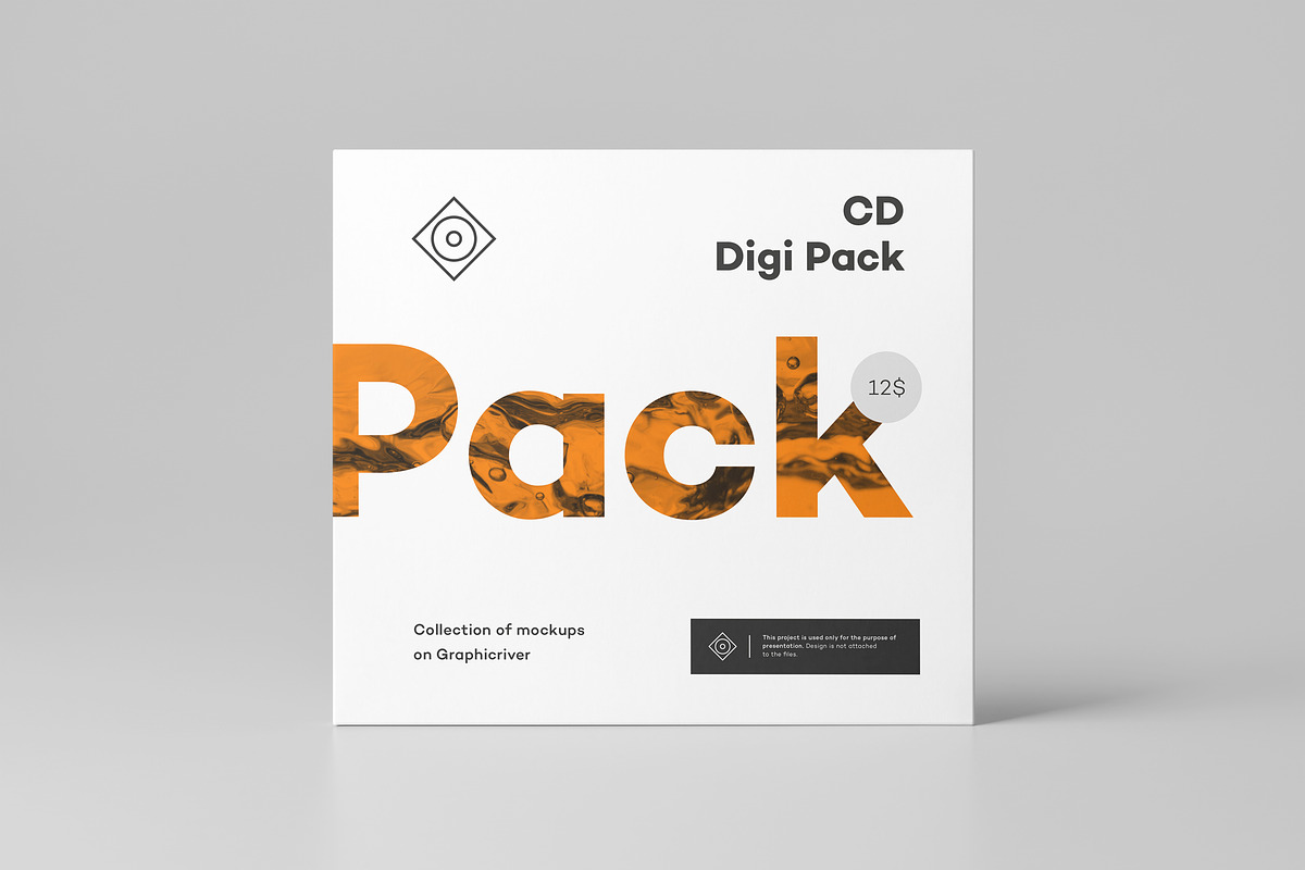 CD Digi Pack Mock-up 8, a Packaging Mockup by Yogurt86 (Photo 8 of 10)