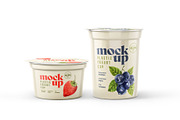 Yogurt Cup Mockup Set | Packaging, a Cups & Container Mockup by Deeplab (Thumbnail 7 of 19)