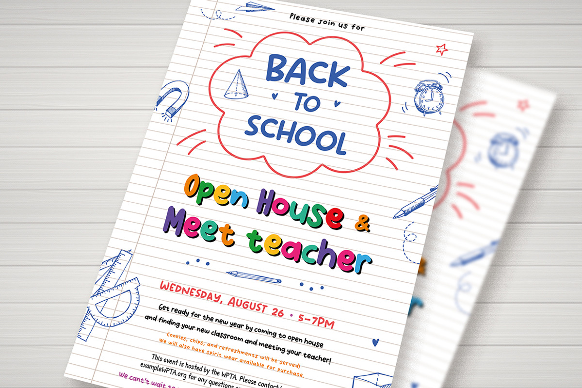Back to School Flyer, a Flyer Template by Esui Studio (Photo 3 of 3)
