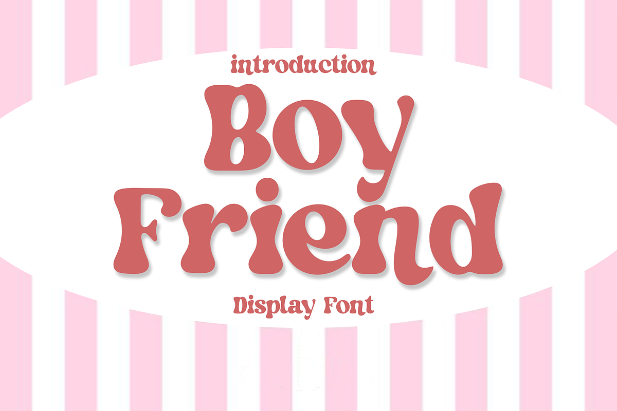 Boy Friend, a Script Font by InermediaSTUDIO (Photo 1 of 7)