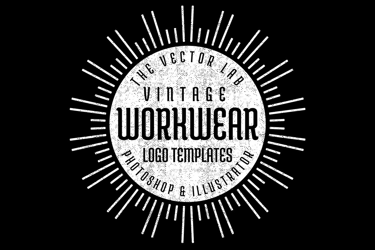 Vintage Workwear Logo Templates, a Branding & Logo Template by TheVectorLab (Photo 7 of 11)