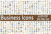 Comprehensive Business Icon Set., an Icon by Vector Portal (Thumbnail 1 of 5)