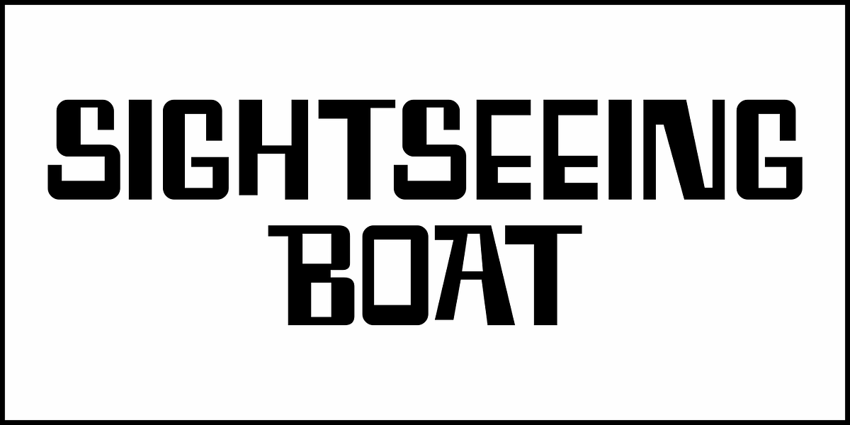 Sightseeing Boat JNL, a Font by Jeff Levine Fonts (Photo 2 of 5)