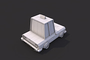 Low Poly Taxi Car, a Cars & Vehicle 3D Model by CreativeeArt (Thumbnail 7 of 8)