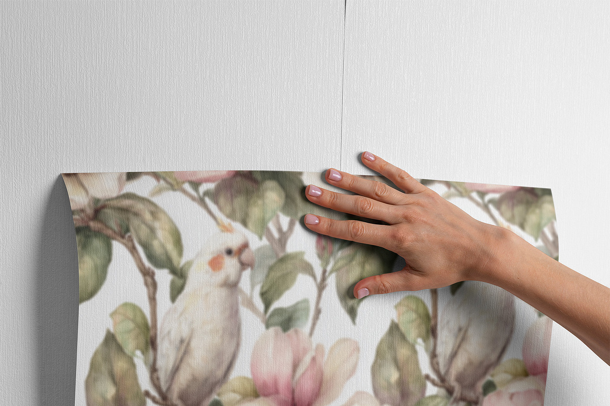 MAGNOLIA POEME Seamless Pattern, a Pattern Graphic by AYAKA Studio Co. (Photo 6 of 11)
