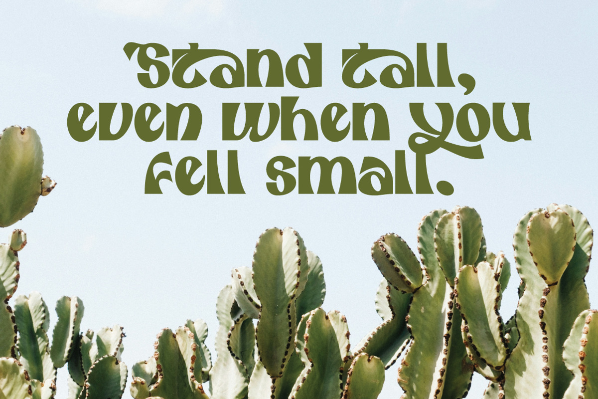 Kagura Display Font, a Sans Serif Font by executypeStudio (Photo 5 of 13)