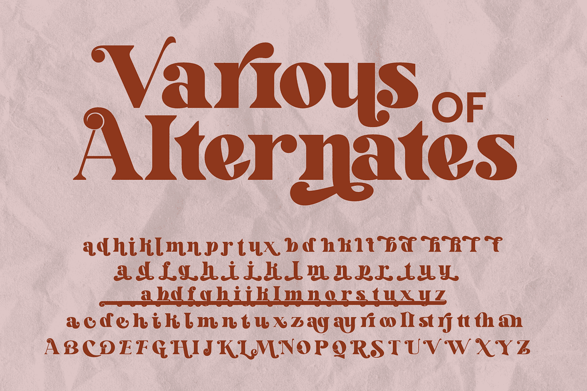 Mottelnight, a Serif Font by ahweproject (Photo 7 of 11)