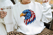 American Patriotic Eagle 4th of July, an Illustration by Sublimation Artist (Thumbnail 7 of 9)