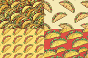 Taco Seamless Seamless Patterns, a Pattern Graphic by PrintablesByFranklyn (Thumbnail 4 of 7)