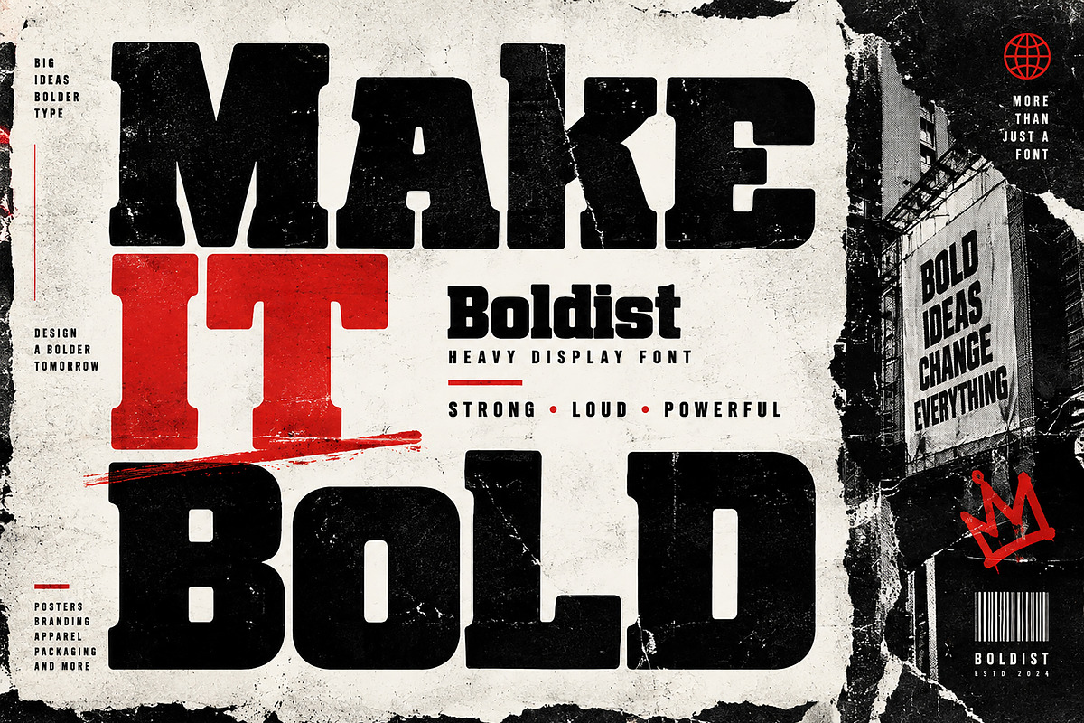 Boldist, a Slab Serif Font by Wow Magic (Photo 5 of 6)