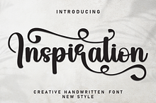 Inspiration | Script Font