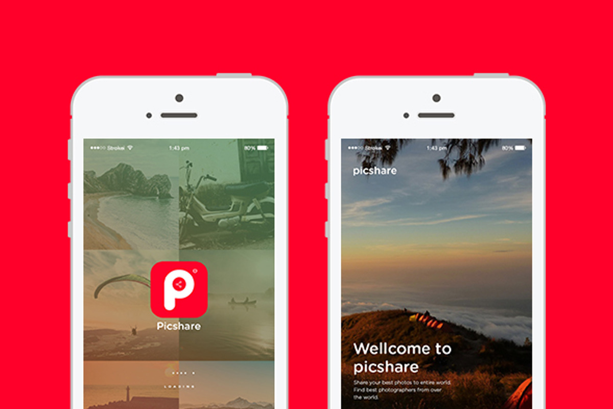 Picshare App UI Kit, an UI Kit Template by Awns Creators (Photo 5 of 5)