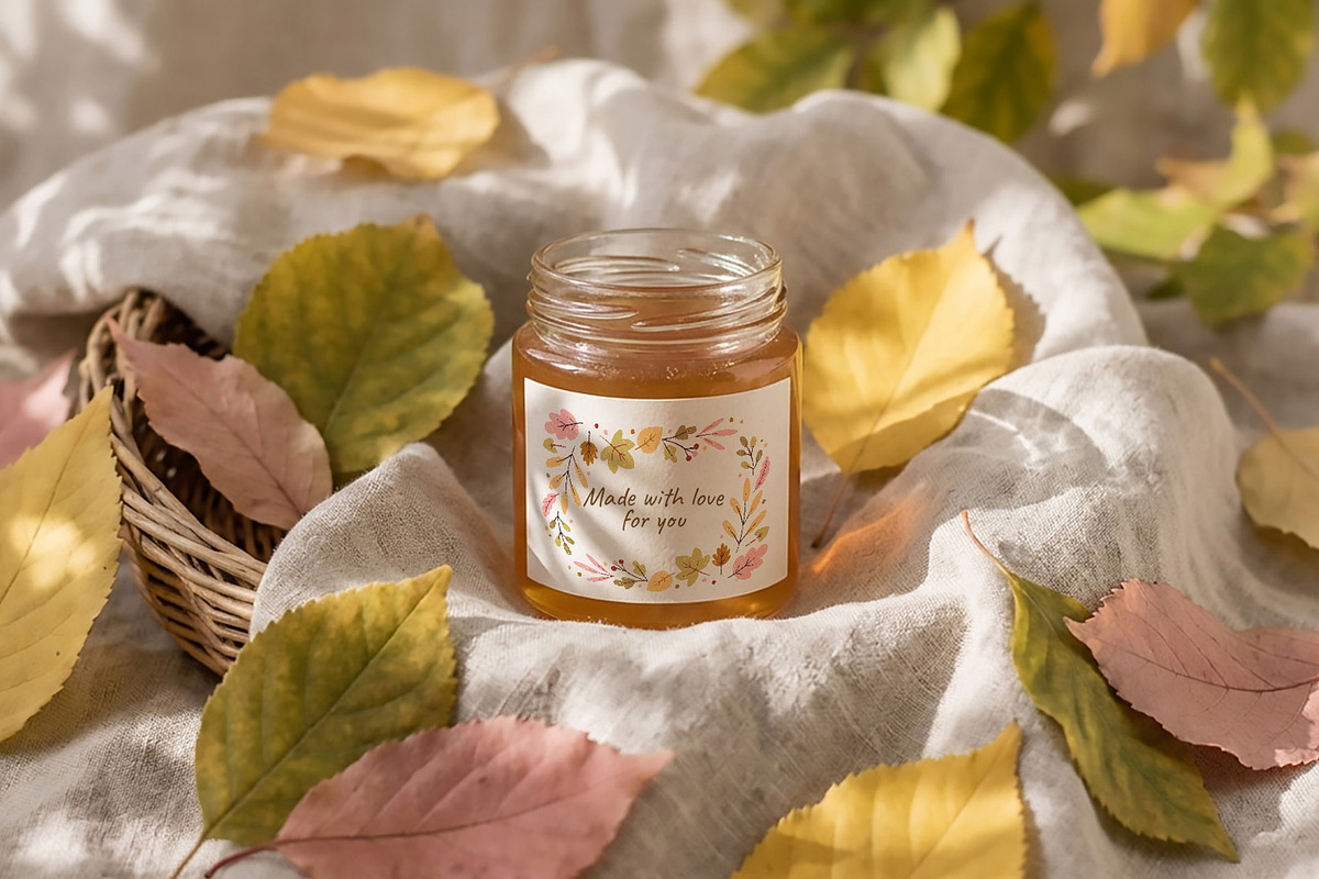 Textured Autumn Leaves Collection, a Pattern Graphic by Svitlana Kharchuk (Photo 11 of 11)