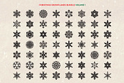 Snowflake SVG Bundle Ornaments Vol 1, an Object Graphic by Seaquint (Thumbnail 2 of 8)