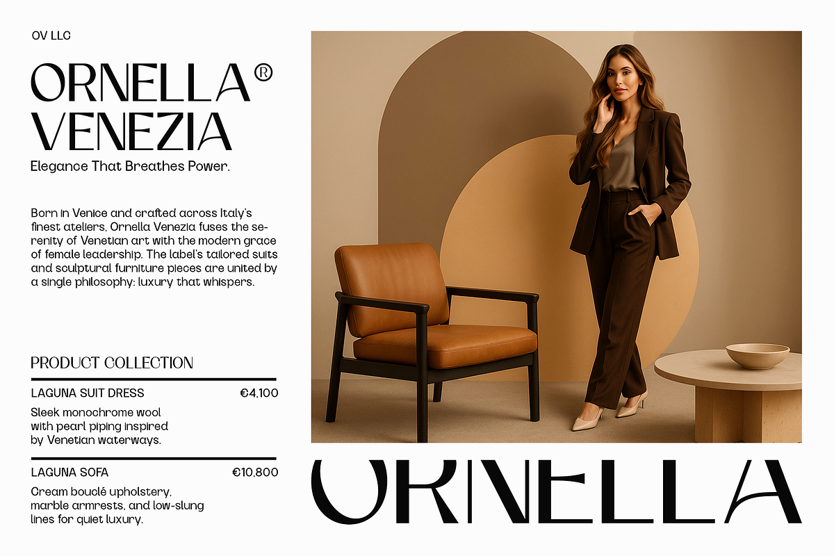 Gerino - Modern Editorial Duo, a Sans Serif Font by Valentino Vergan (Photo 4 of 14)