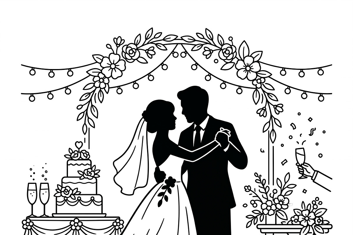 41 Wedding Event Icon Pack, an Outline Icon by adenpinkstore (Photo 16 of 17)