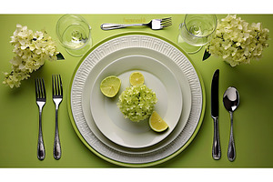 modern set lime green ai generated, an Animal Photo by pikepicture