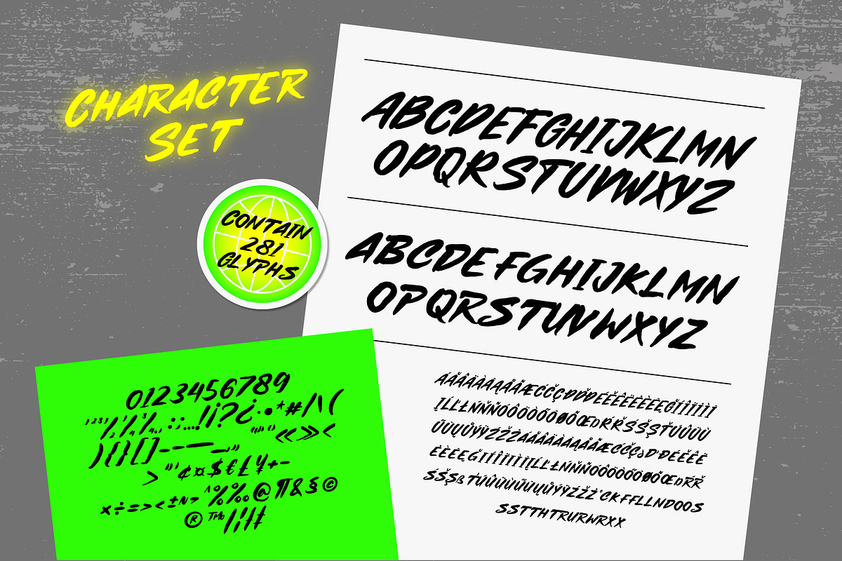 Sourmark, a Handwritten Font by graphicook (Photo 3 of 10)