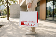 Shopping Paperbag Mockup Scene, a Packaging Mockup by areadesain (Thumbnail 3 of 5)