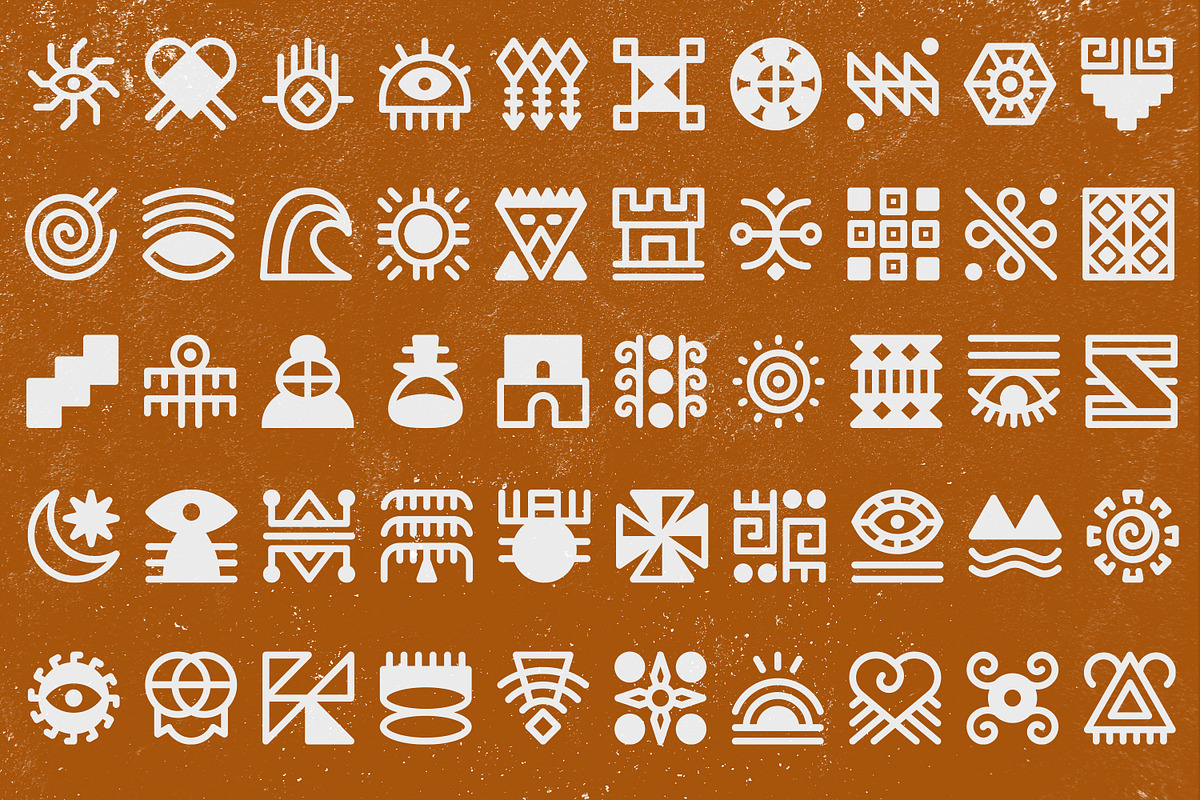 Ethnic Icons Vol 3, an Outline Icon by Tekuni (Photo 11 of 11)
