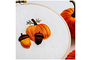 Background Embroidered Leaf Tree, a Background Graphic by IrySha (Thumbnail 6 of 6)