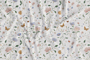 Romantic Floral Seamless Patterns, a Pattern Graphic by Olya Creative (Thumbnail 11 of 17)