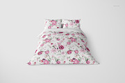 Bedding Mockup Set - Duvet & Pillows, a Household Mockup by creatsy2 (Thumbnail 5 of 9)
