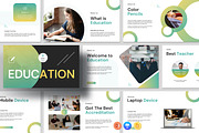 Education Presentation Template, a Templates & Theme by Slide_Genius1 (Thumbnail 1 of 5)