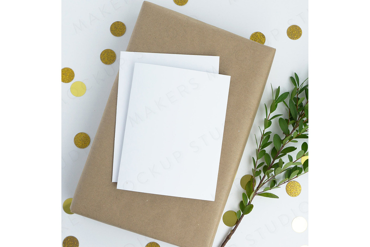 Christmas Card Mockup Bundle, a Product Mockup by Makers Mockup Studio (Photo 5 of 11)
